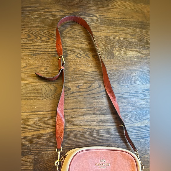 Coach Pink Crossbody Bag Jamie Camera Bag In Colorblock - Picture 6 of 15